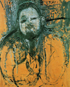 Modigliani - Portrait of Diego Rivera -2-